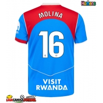 Camisa de Futebol Atletico Madrid Nahuel Molina #16 Equipamento Alternativo 2025-26 Manga Curta